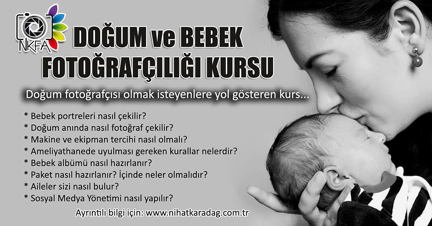 Doğum – Bebek Fotoğrafçılığı Kursu